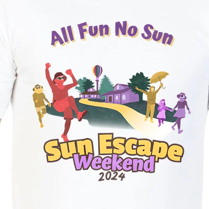 Sun Escape Weekend 2024 Front & Back Comfort Colors T-Shirt