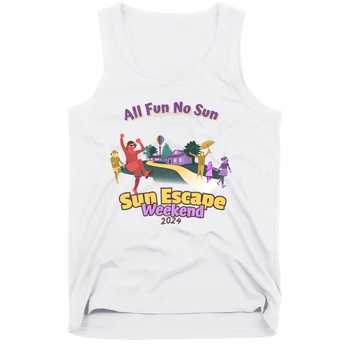 Sun Escape Weekend 2024 Front & Back Tank Top