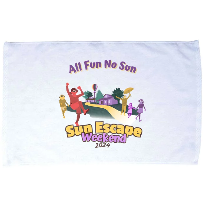 Sun Escape Weekend 2024 Front & Back Microfiber Hand Towel