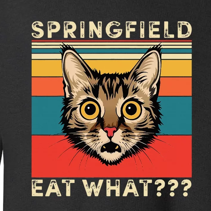 Springfield Eat What Toddler Sweatshirt