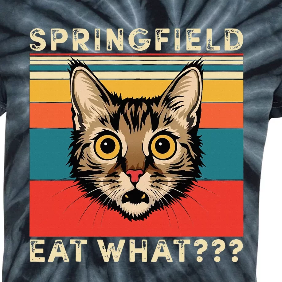 Springfield Eat What Kids Tie-Dye T-Shirt