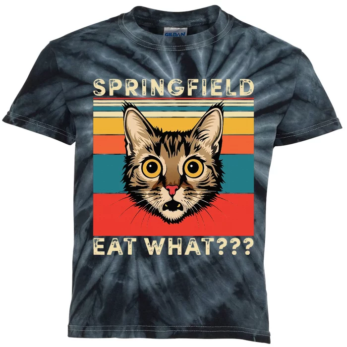 Springfield Eat What Kids Tie-Dye T-Shirt