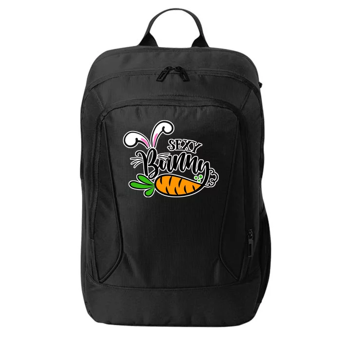 Sexy Bunny Funny Easter City Backpack