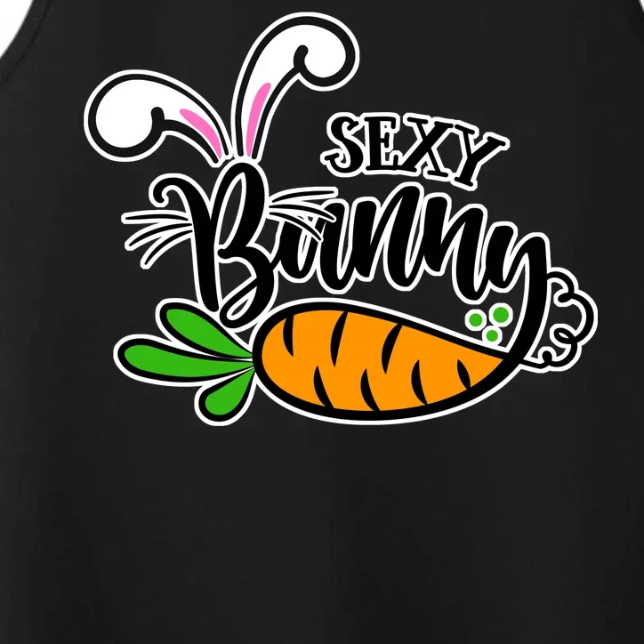 Sexy Bunny Funny Easter Performance Tank