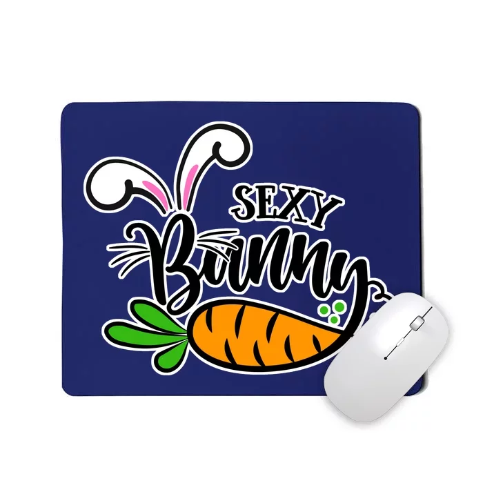 Sexy Bunny Funny Easter Mousepad