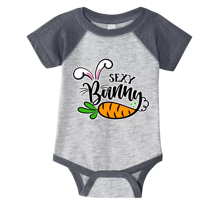 Sexy Bunny Funny Easter Infant Baby Jersey Bodysuit