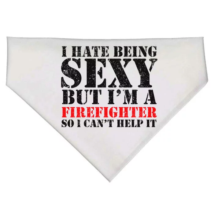 Sexy Firefighter USA-Made Doggie Bandana