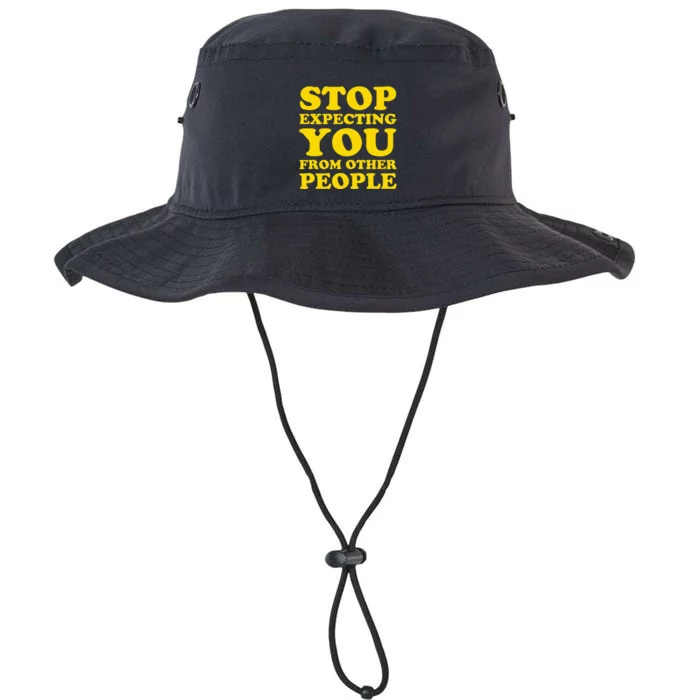 Stop Expecting You From Other People Inspirational Legacy Cool Fit Booney Bucket Hat