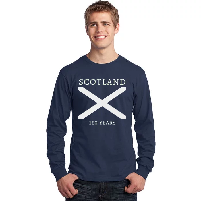 Scotland Football 150th Anniversary Scottish Tall Long Sleeve T-Shirt