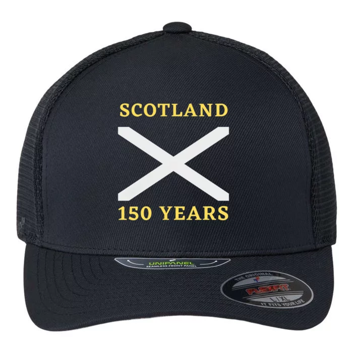 Scotland Football 150th Anniversary Scottish Flexfit Unipanel Trucker Cap