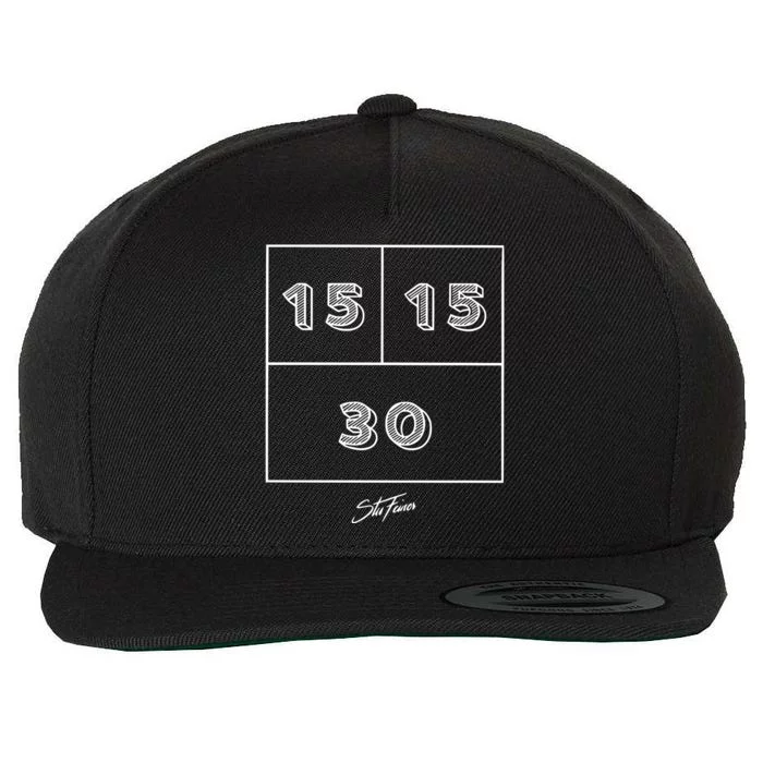 Stuart Feiner 15 15 30 Wool Snapback Cap