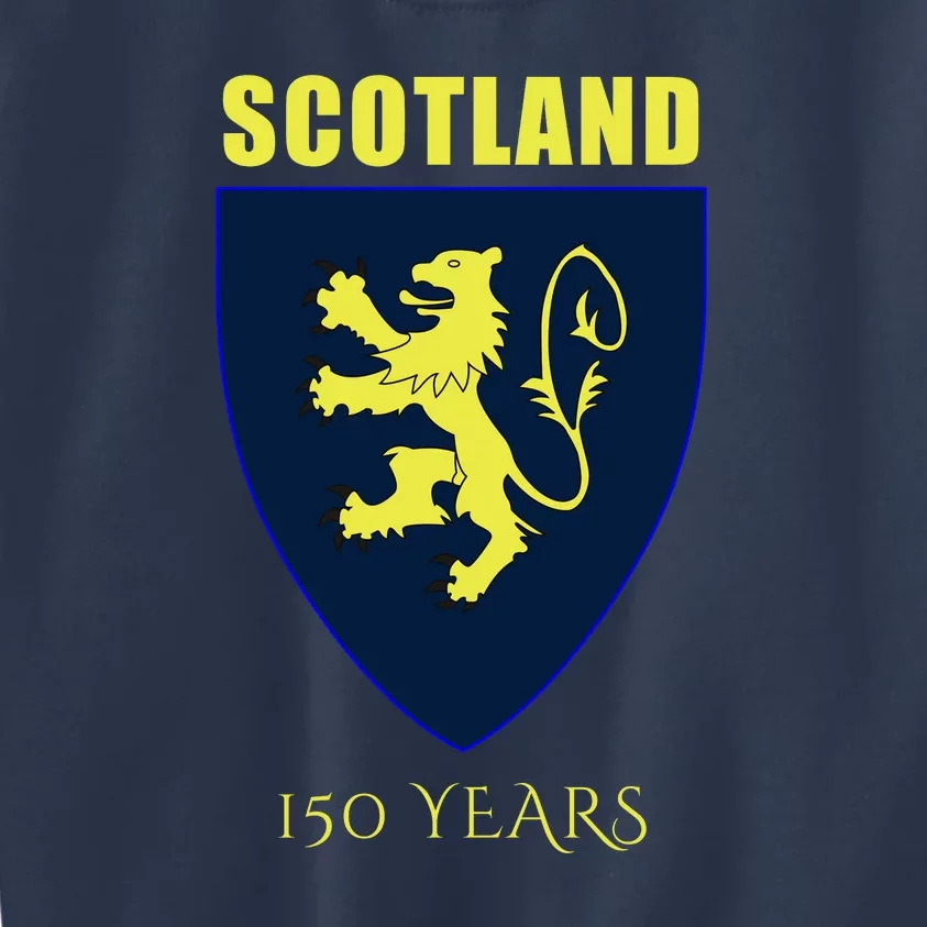 Scotland Football 150th Anniversary Scottish Kids Sweatshirt