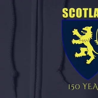 Scotland Football 150th Anniversary Scottish Full Zip Hoodie