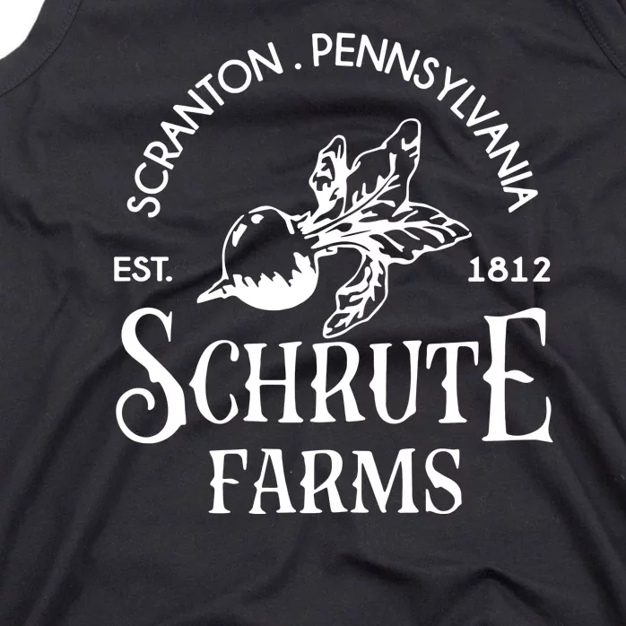 Schrute Farms 1812 Scranton Pennsylvania Tank Top