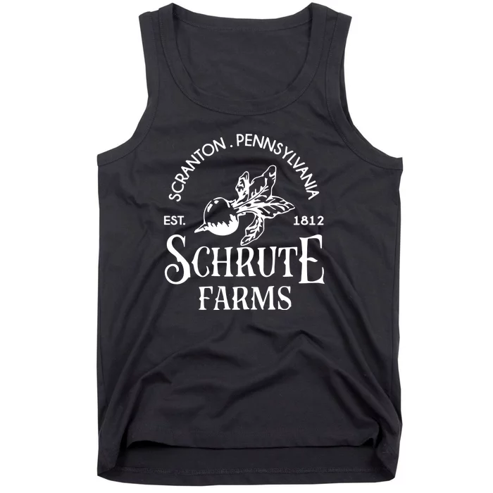 Schrute Farms 1812 Scranton Pennsylvania Tank Top