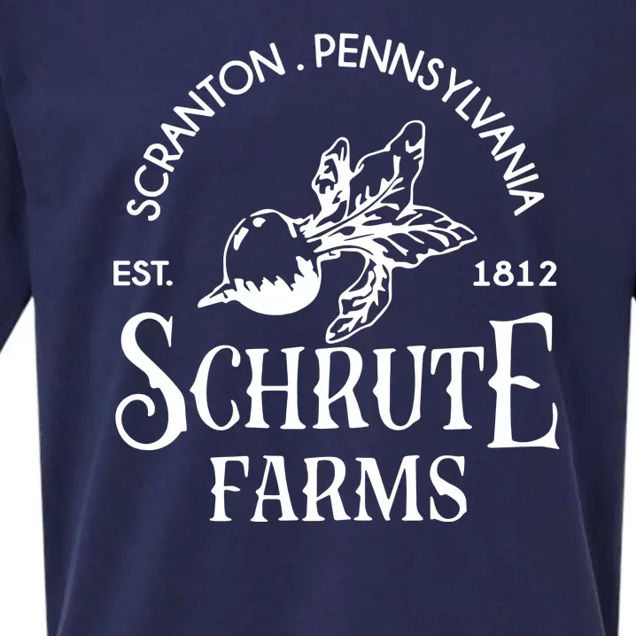 Schrute Farms 1812 Scranton Pennsylvania Sueded Cloud Jersey T-Shirt