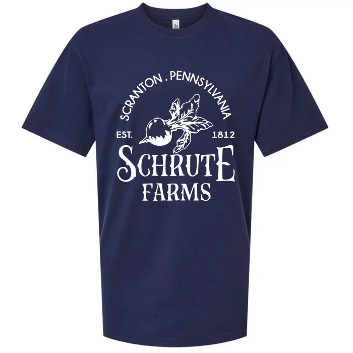 Schrute Farms 1812 Scranton Pennsylvania Sueded Cloud Jersey T-Shirt