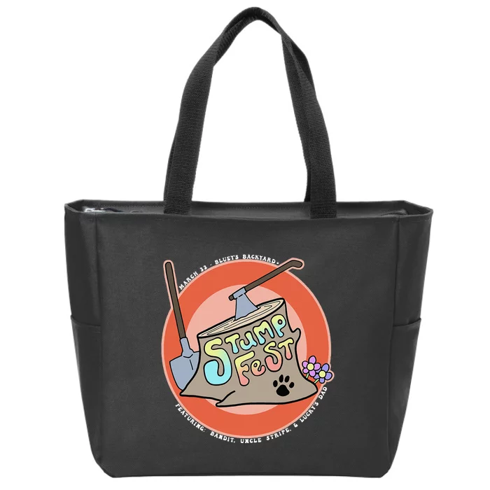 Stump Fest 3 Zip Tote Bag