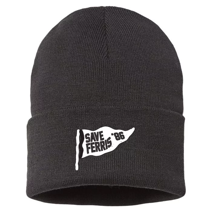 Save Ferris ‘86 Sustainable Knit Beanie