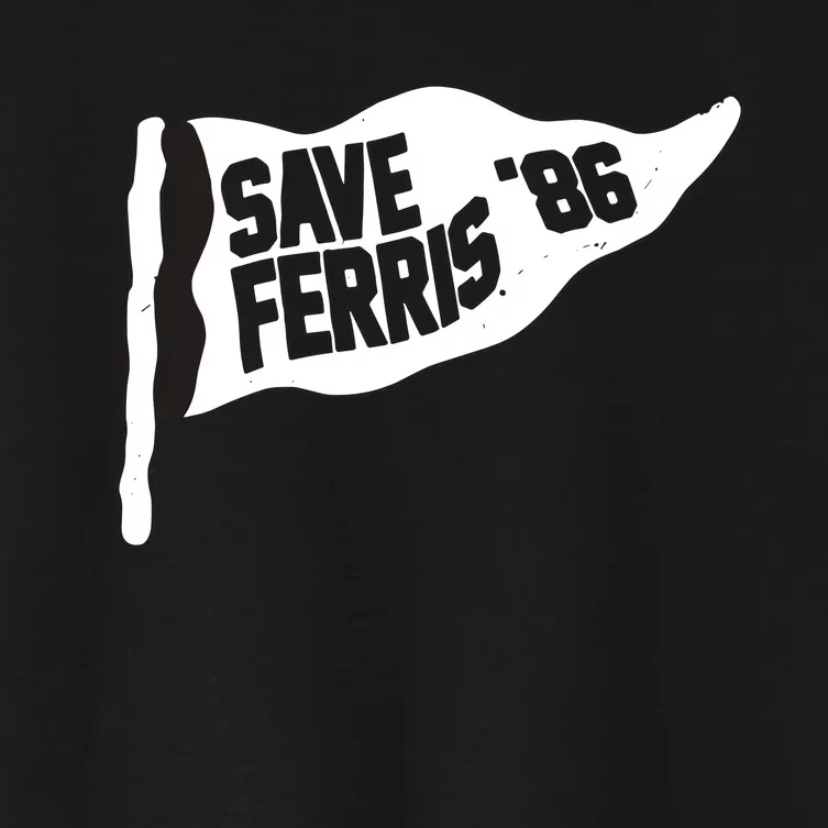 Save Ferris ‘86 Women's Crop Top Tee