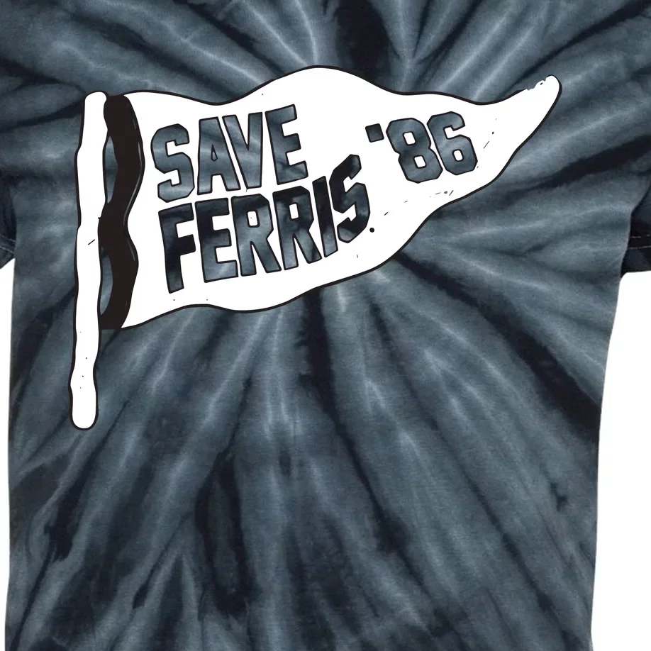 Save Ferris ‘86 Kids Tie-Dye T-Shirt