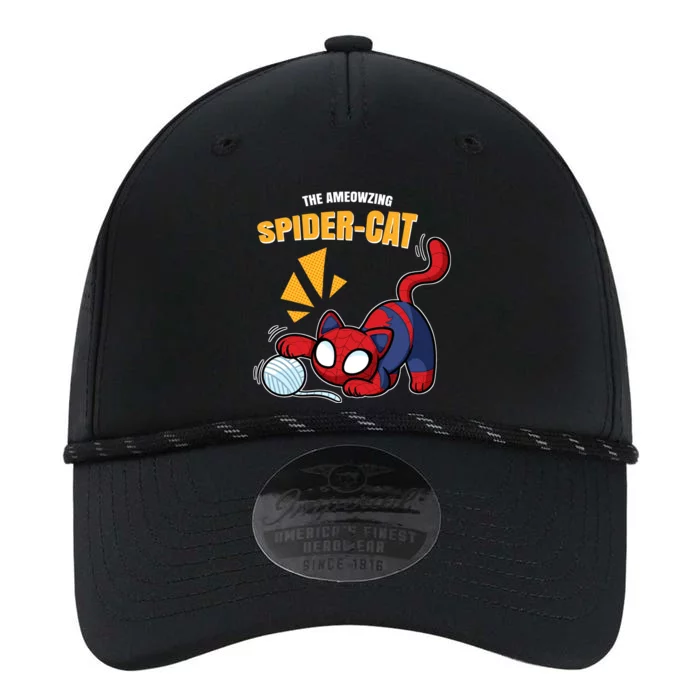 Spider Funny Amazing Spider Cat Meme Performance The Dyno Cap