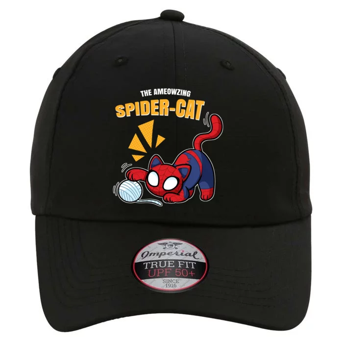 Spider Funny Amazing Spider Cat Meme The Original Performance Cap