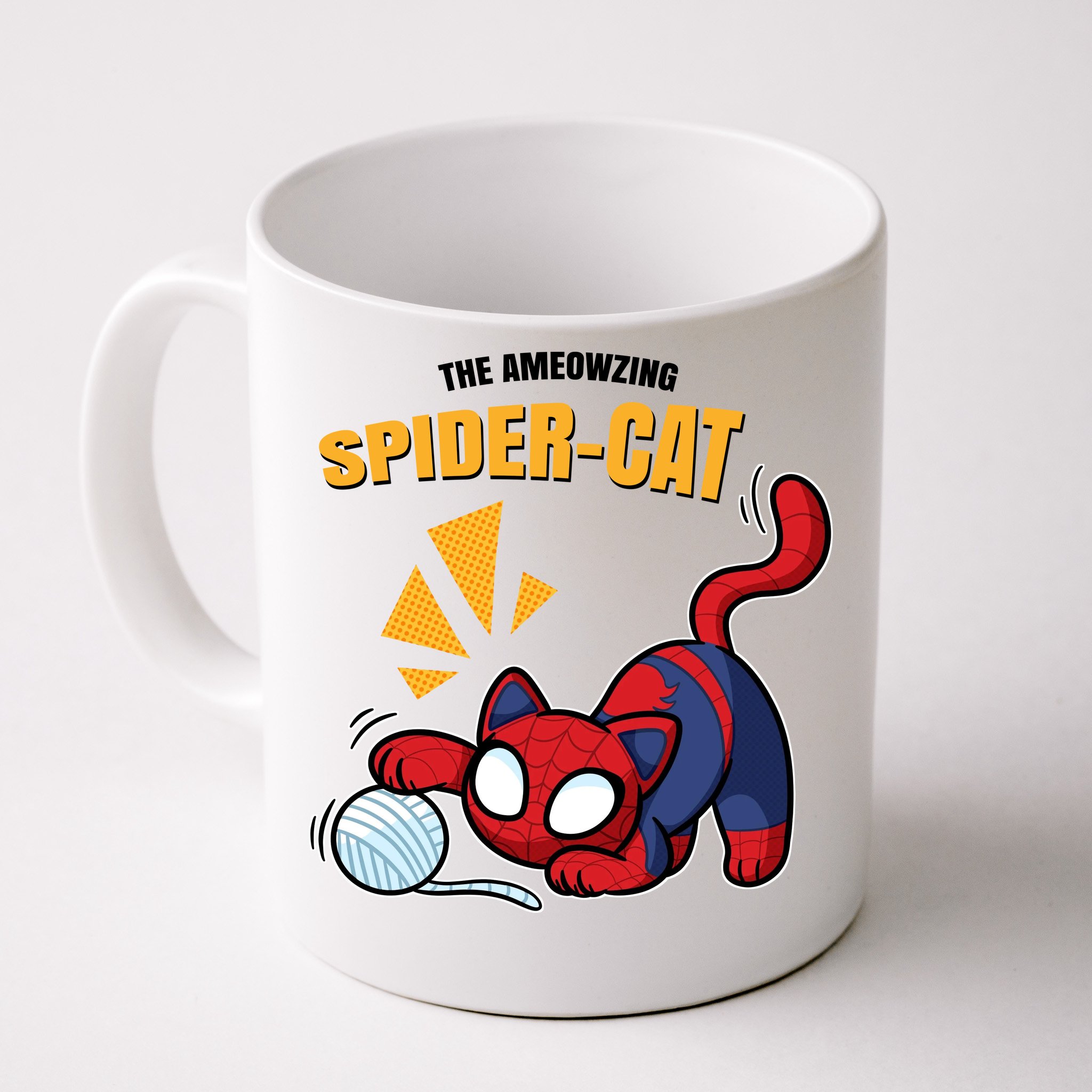 Marvel Amazing Spider-Man Face 20 oz. Red Ceramic Coffee Mug