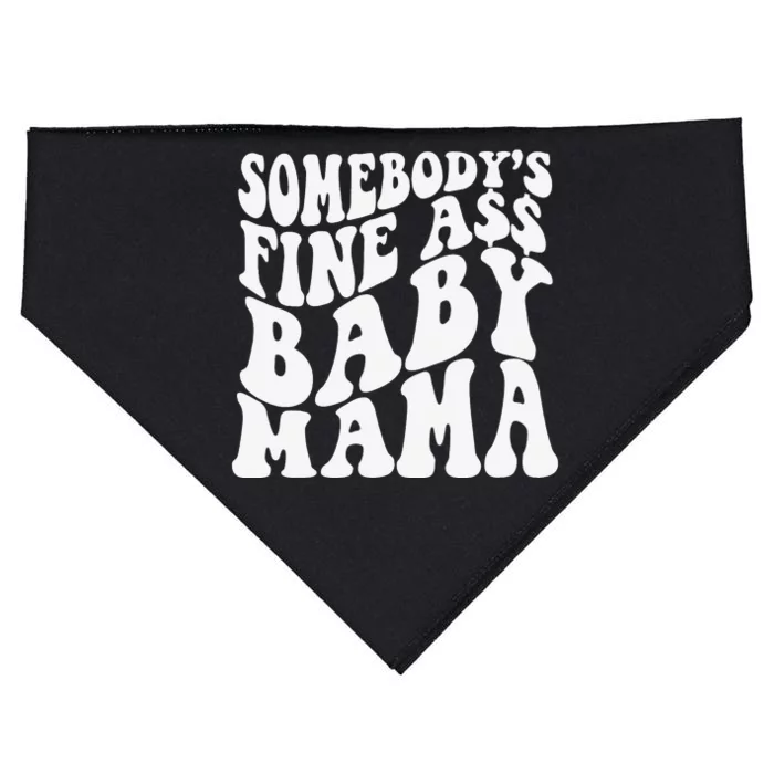 Somebody's Fine Ass Baby Mama USA-Made Doggie Bandana