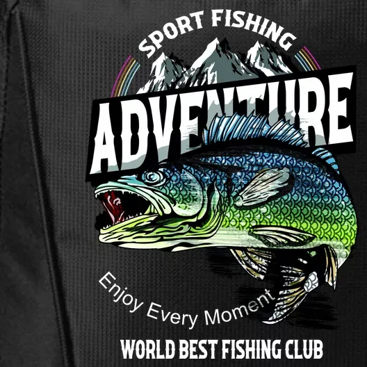 Sport Fishing Adventure City Backpack