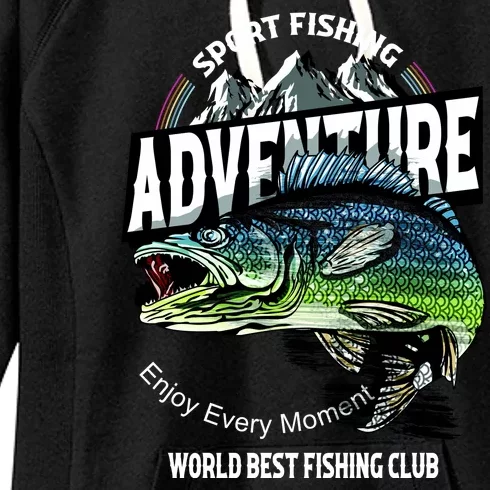 Sport Fishing Adventure Women's Fleece Hoodie