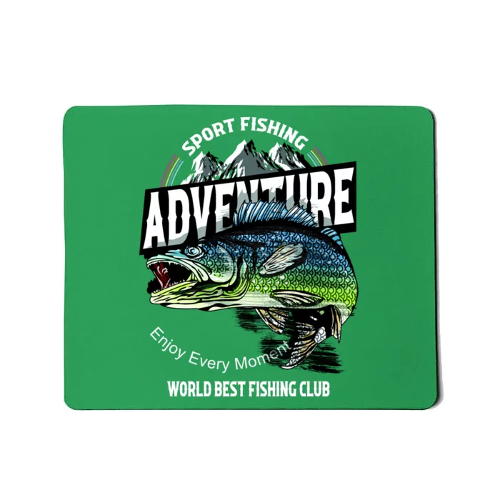 Sport Fishing Adventure Mousepad