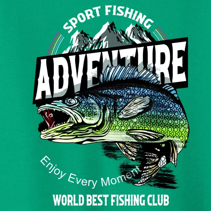 Sport Fishing Adventure Toddler T-Shirt