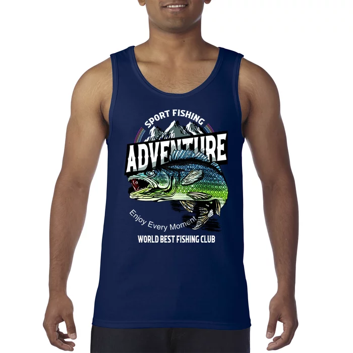 Sport Fishing Adventure Tank Top