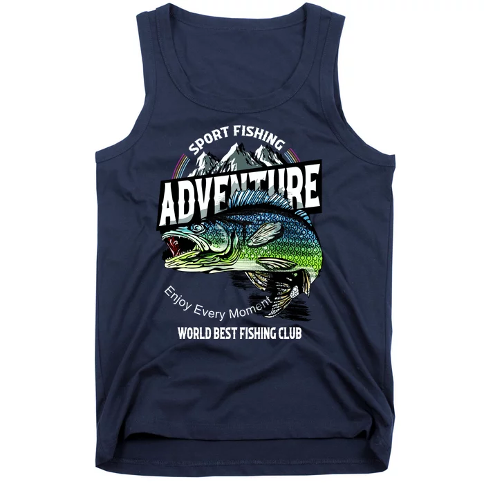 Sport Fishing Adventure Tank Top