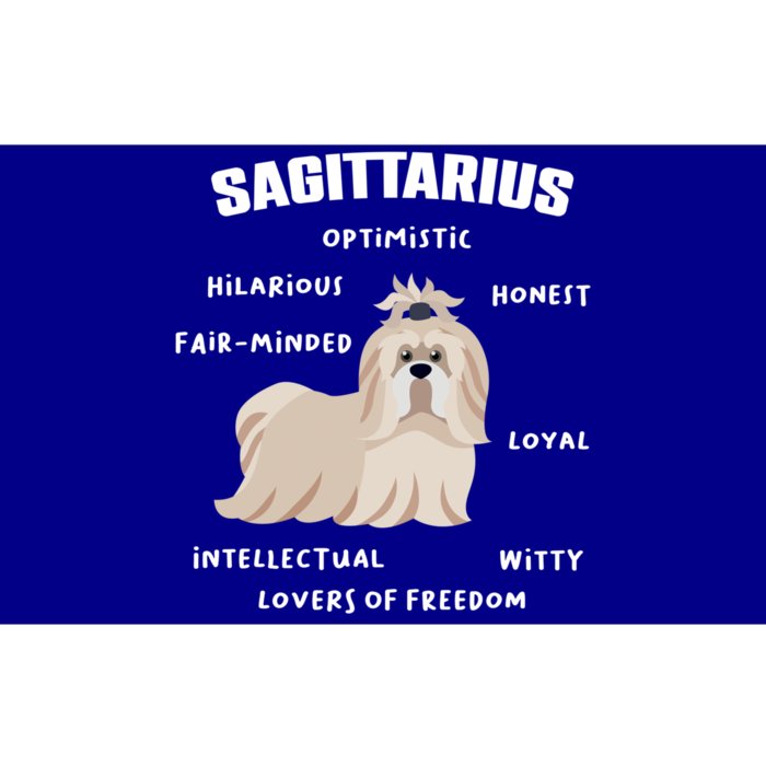 Sagittarius Facts Animal Shih Tzu Horoscope Zodiac Sign Gift Bumper Sticker