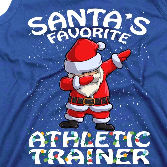 SantaS Favorite Athletic Trainer Christmas Gift Tank Top