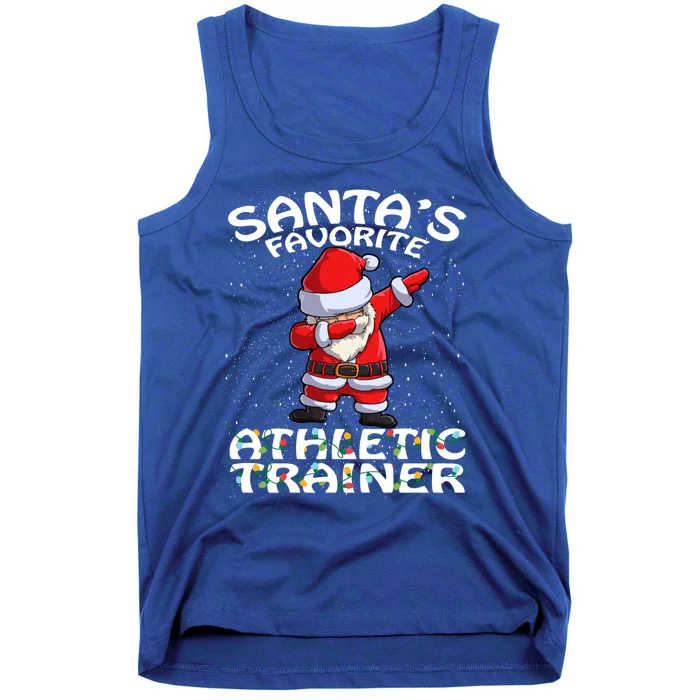 SantaS Favorite Athletic Trainer Christmas Gift Tank Top