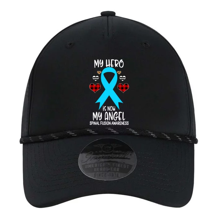 Spinal Fusion Awareness Remembrance Hero Is Now My Angel Gift Performance The Dyno Cap