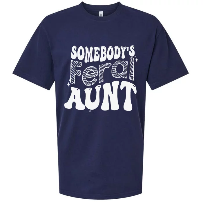 Somebody's Feral Aunt Sueded Cloud Jersey T-Shirt