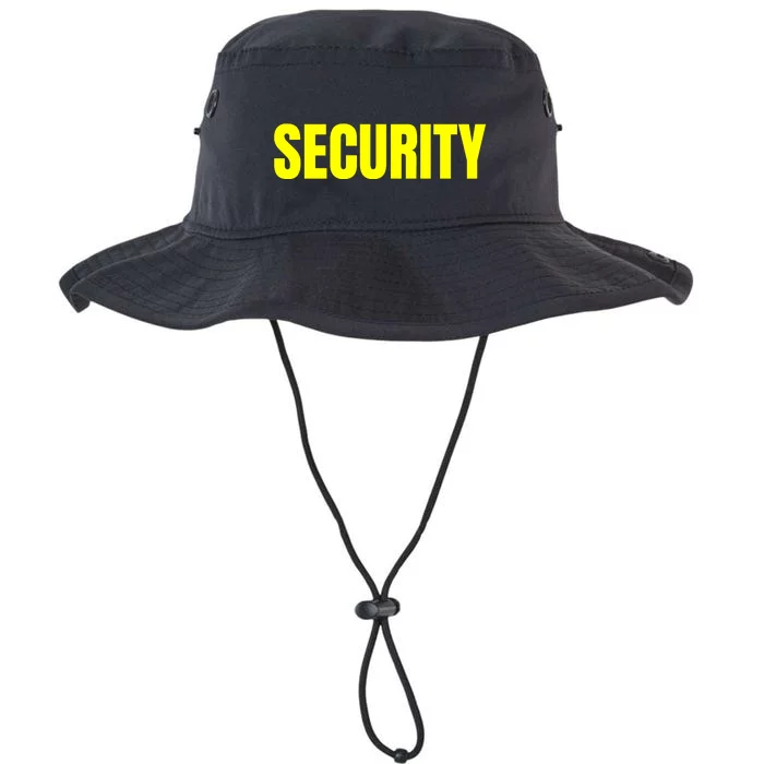 Security Front And Back Print Staff Event Uniform Bouncer Front & Back Legacy Cool Fit Booney Bucket Hat