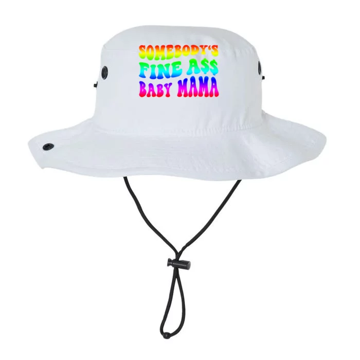 Somebody's Fine Ass Baby Mama Funny Saying Cute Mom Cool Gift Legacy Cool Fit Booney Bucket Hat