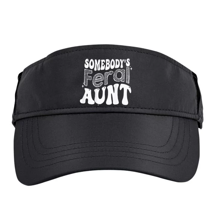 Somebodys Feral Aunt Adult Drive Performance Visor