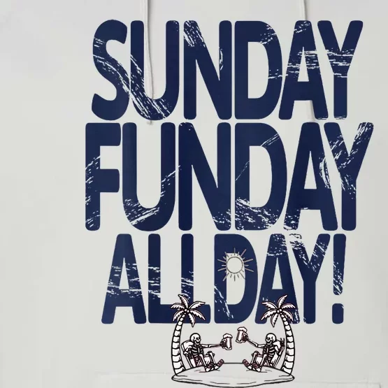 Sunday Funday All Day Performance Fleece Hoodie