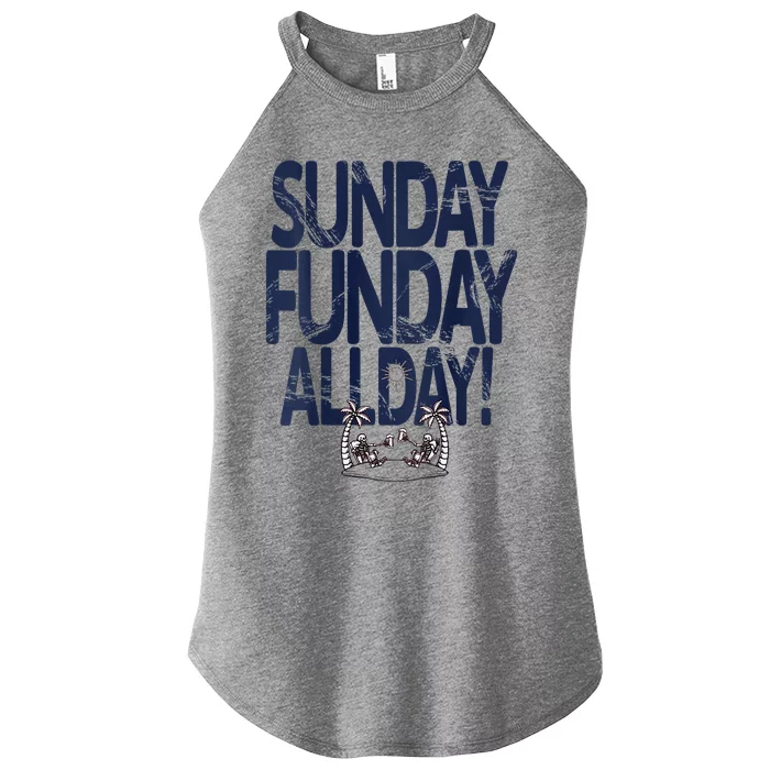 Sunday Funday All Day Women’s Perfect Tri Rocker Tank