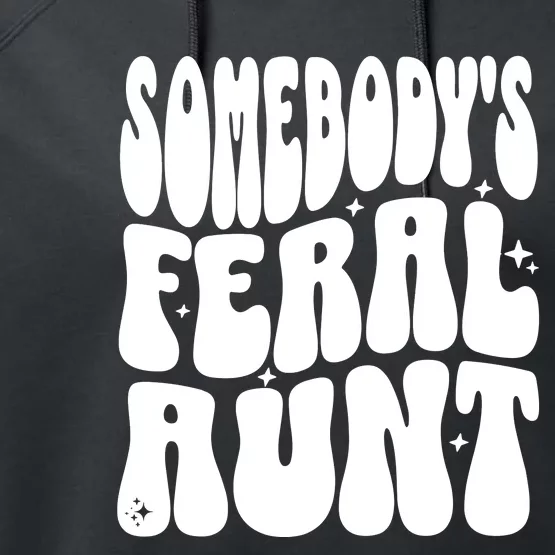 SomebodyS Feral Aunt Performance Fleece Hoodie