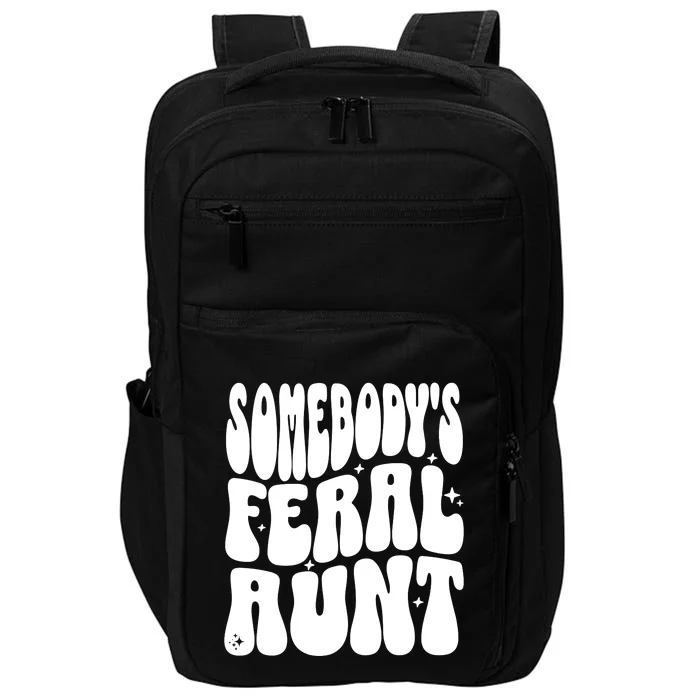 SomebodyS Feral Aunt Impact Tech Backpack