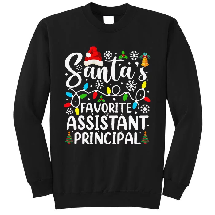 SantaS Favorite Assistant Principal Funny Christmas Tall Sweatshirt