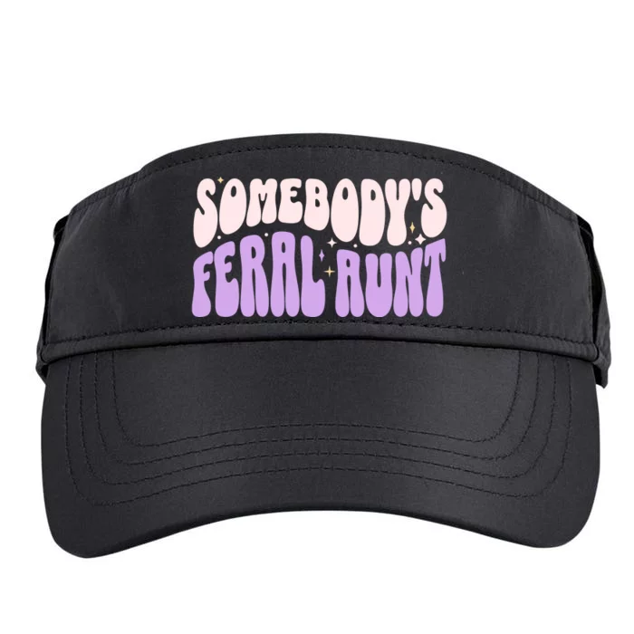 SomebodyS Feral Aunt Adult Drive Performance Visor