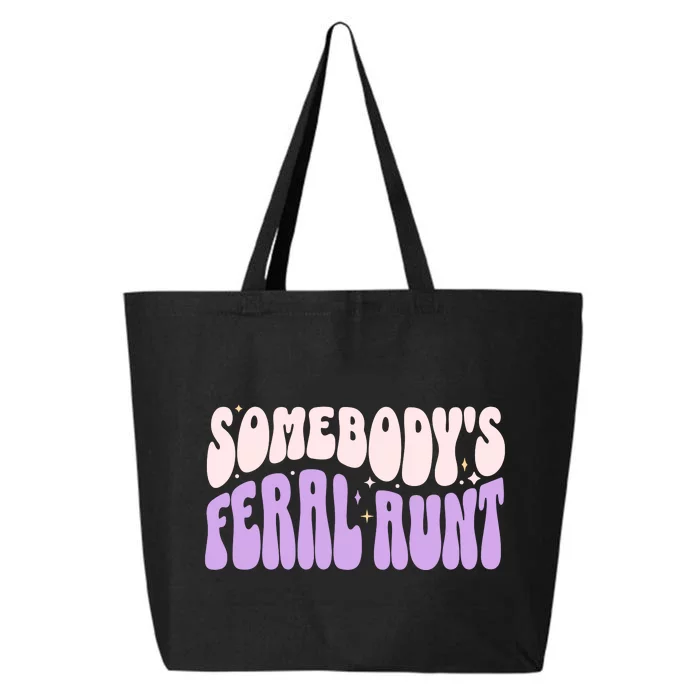 SomebodyS Feral Aunt 25L Jumbo Tote